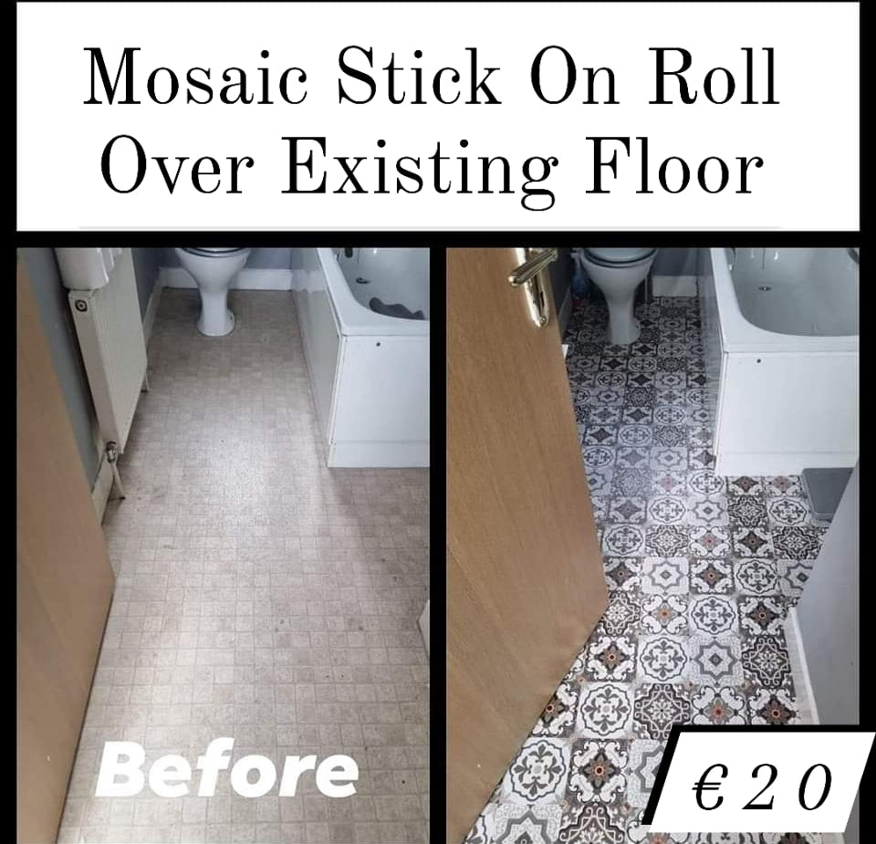 Mosaic Makeover Ideas Stick On Makeover Rolls