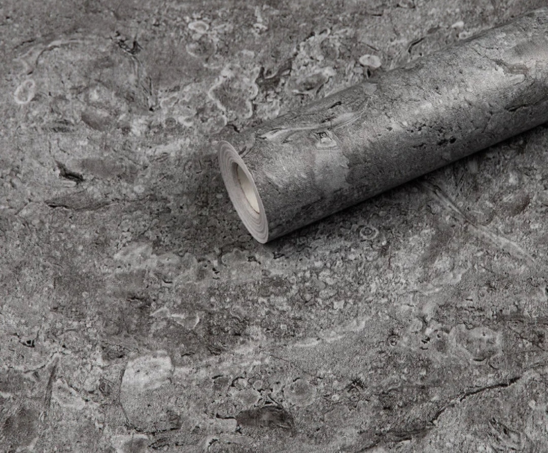 Luxurious Embossed Concrete Effect Wallpaper