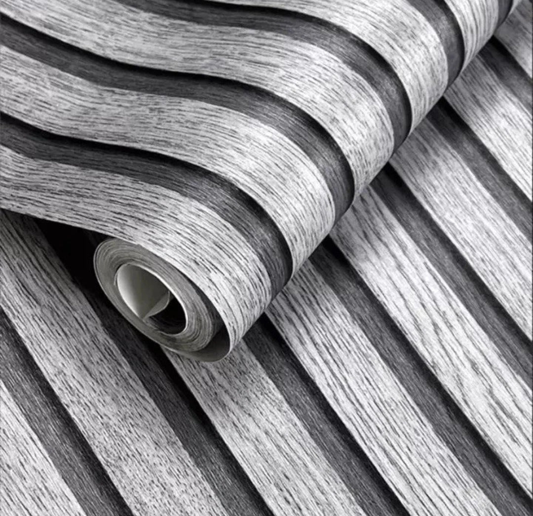 10M Wood Slat Wall Panels Self Adhesive Acoustic Wallpaper Modern Decor
