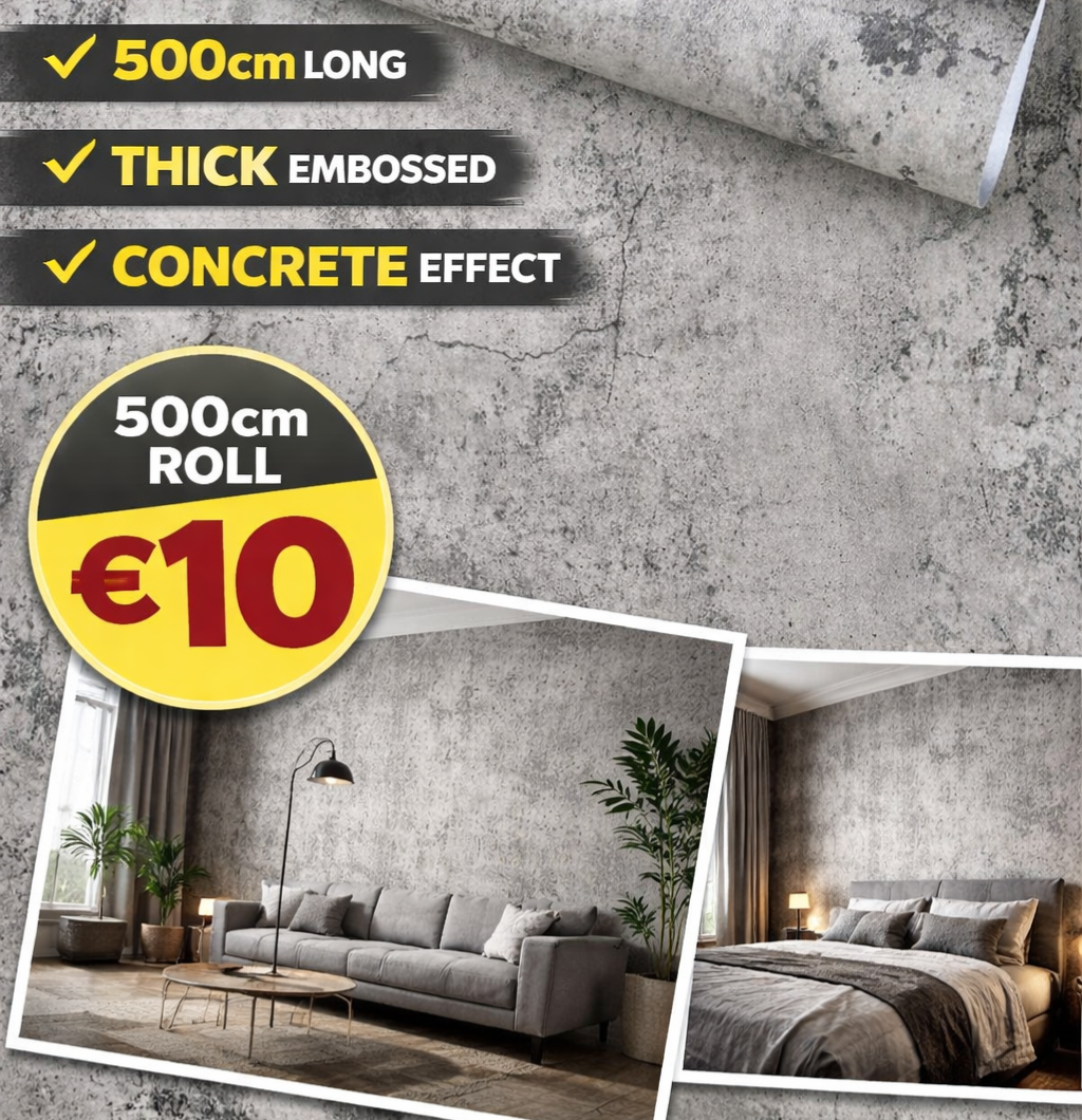 Concrete Effect Wallpaper