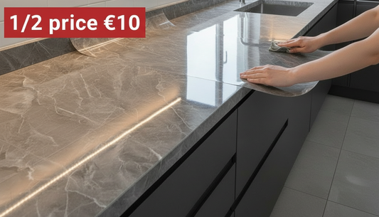 Grey Marble Gloss Luxurious Roll