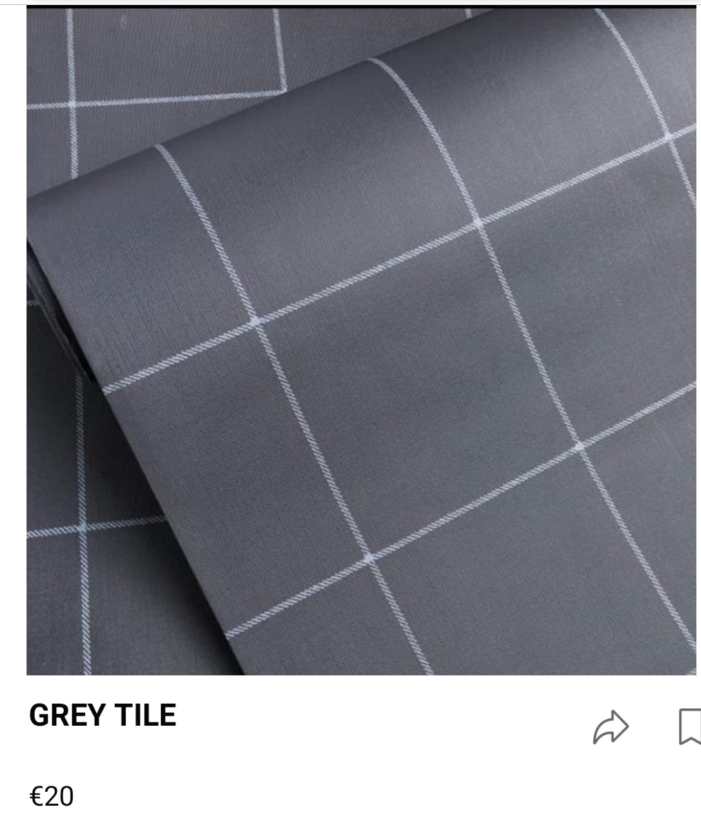 Grey Tile HEAVY ROLL