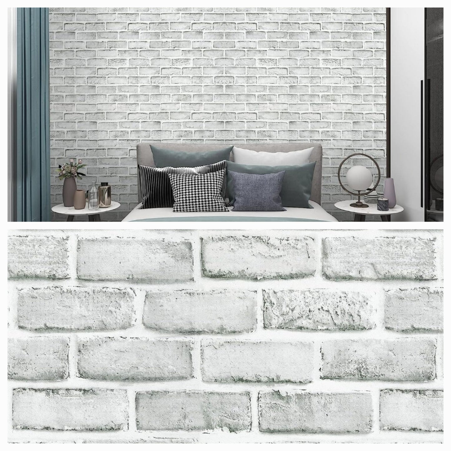 White Brick EXTRA LARGE ROLL 1000CM