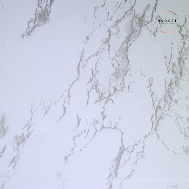 White / Grey Matt Marble (Excellent for Countertops )