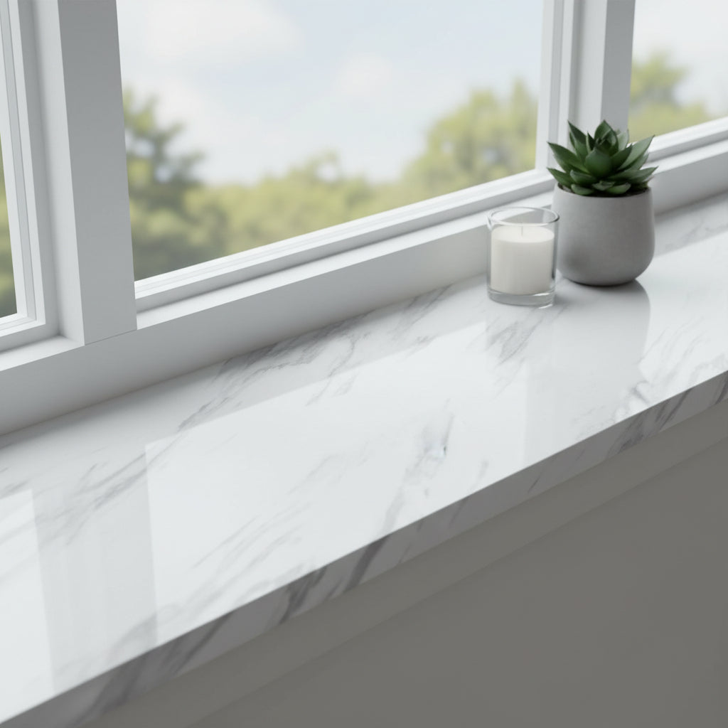 Window Sills Marble Roll