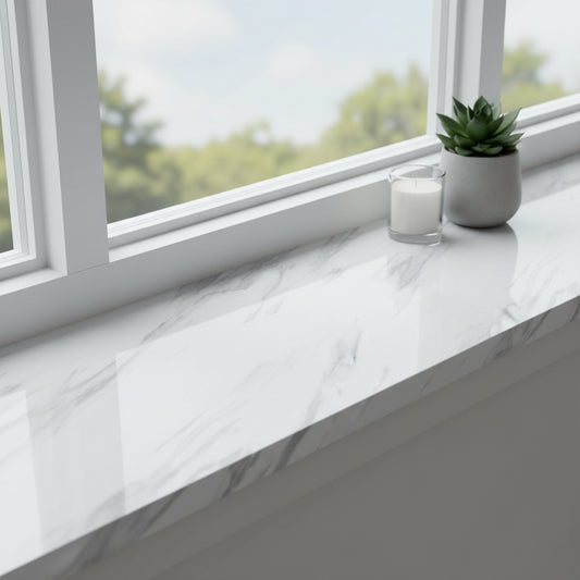 Window Sills Marble Roll