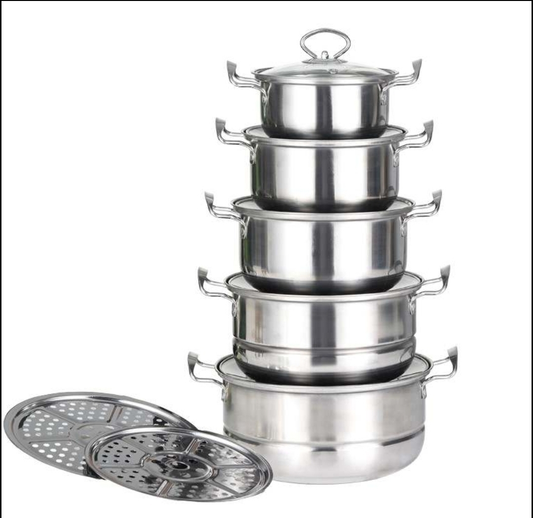 📢 1/2 PRICE SALE  12 Piece Cookware Set ONLY  €30