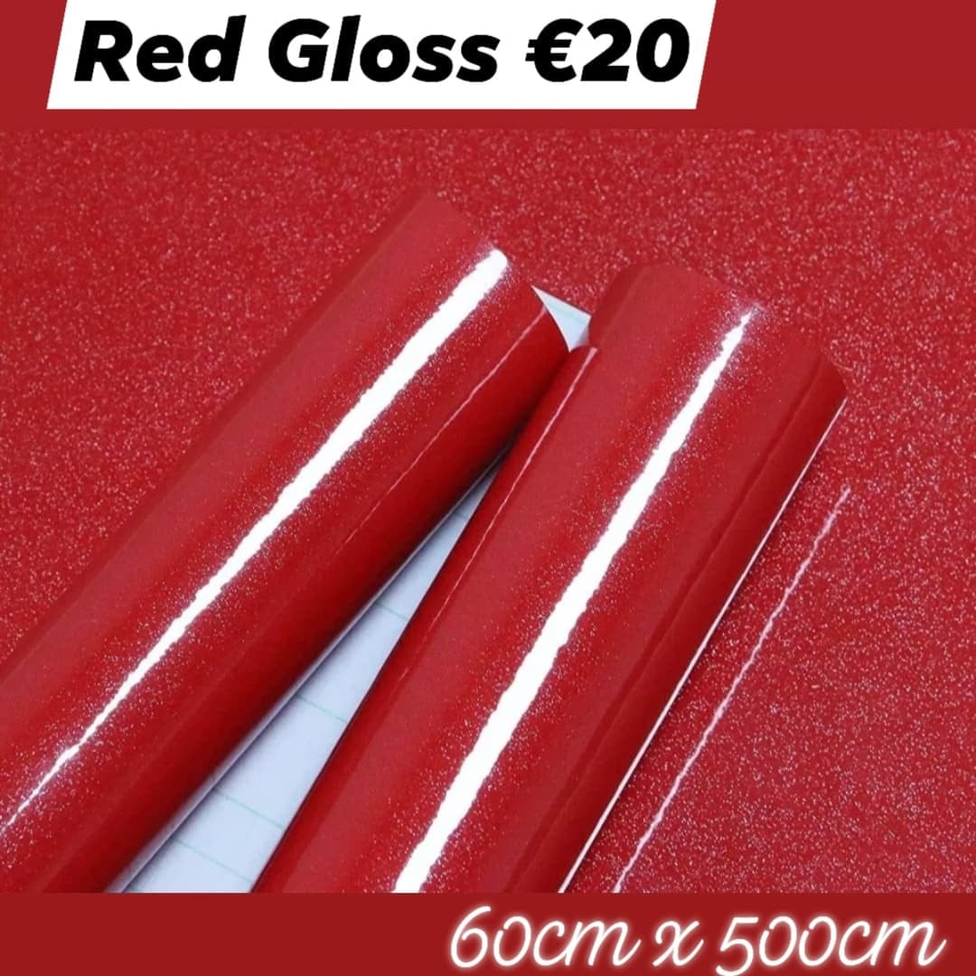 📢 50% Off Gloss red €10