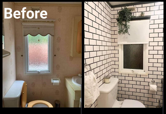White Tile (Mobile Home Transformation)