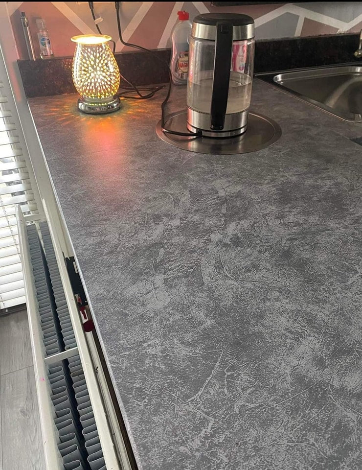 Grey Marble Extra LARGE Rolls 1000cm  for all areas of your home