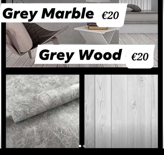 Grey Marble & Wood (TWIN PK)