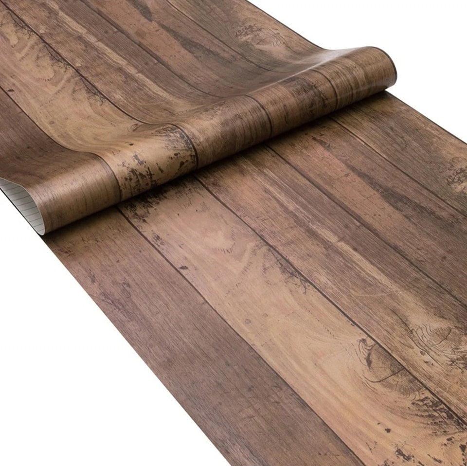 Wood Panelling Self Adhesive Roll