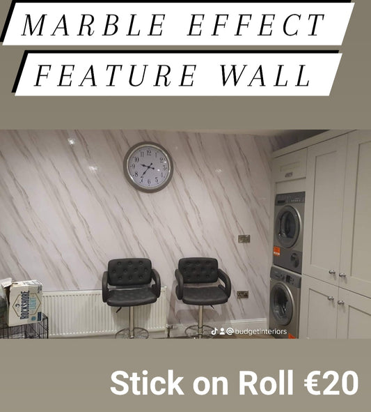 Marble Effect Feature Wall Stick on Roll   (Ex-Large Rolls)