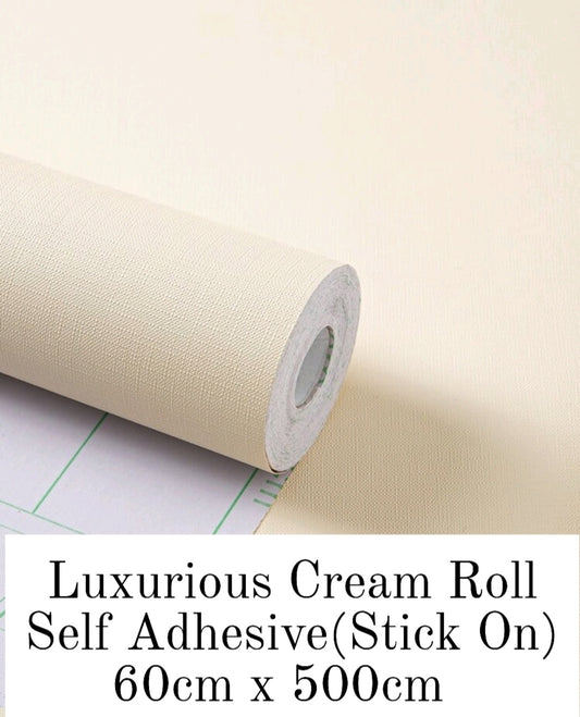 📢 40% Off This Roll Today €15 Heavy Cream Matt Wallpaper