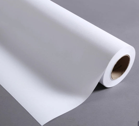 Matt White EXTRA LARGE 1000cm X 45cm  rolls