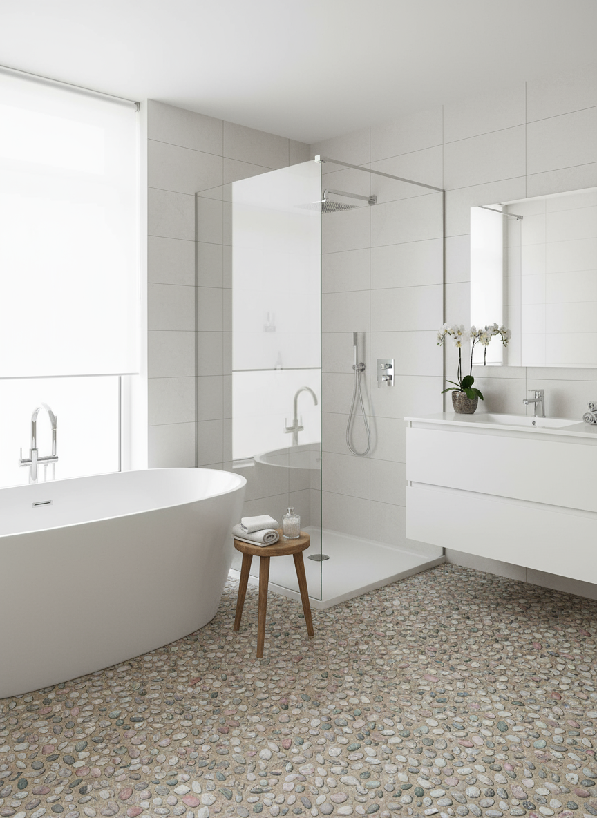 Pebble Stone Effect Self-Adhesive Roll