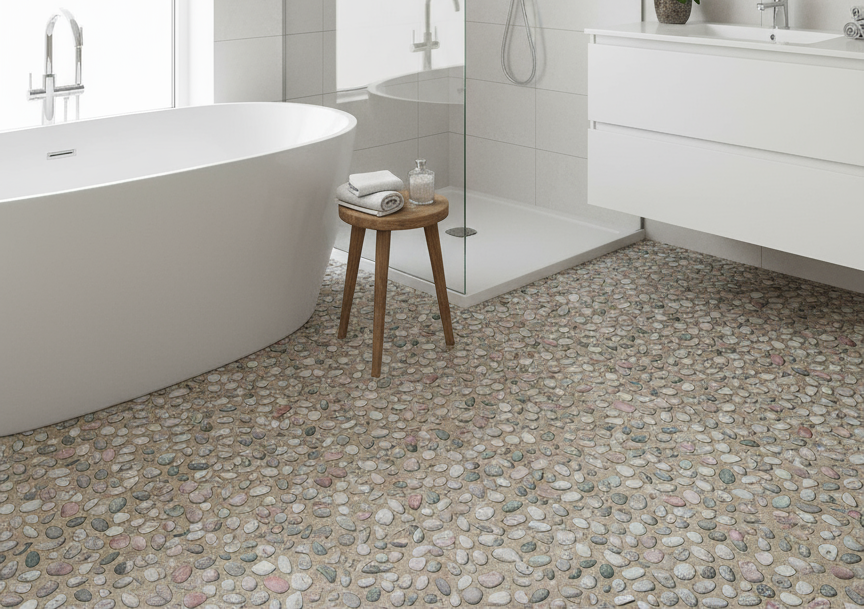 Pebble Stone Effect Self-Adhesive Roll