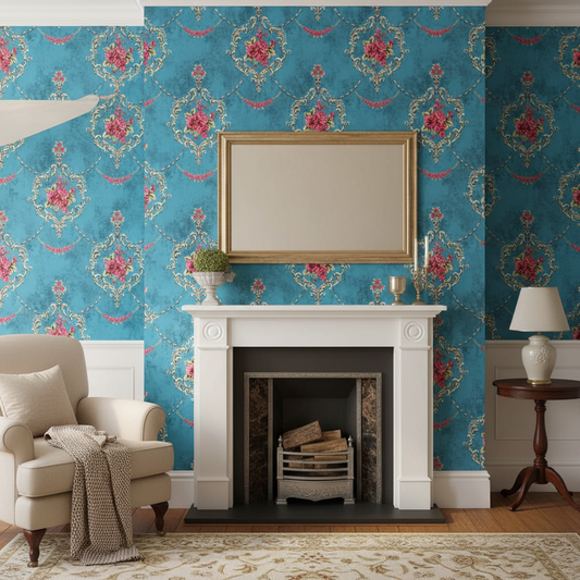 Vintage Floral Wallpaper