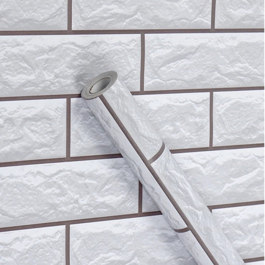 White 3D Tile Effect 🔊 Only 1 Roll Available