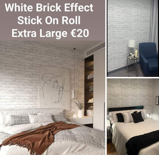 White Brick Wallpaper