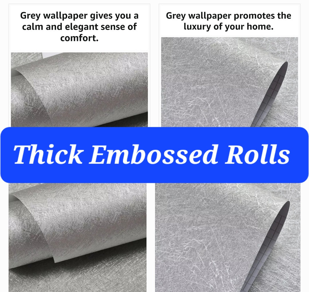 Luxurious Thick Rolls Silver