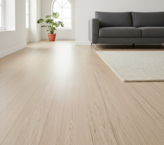 Oak Effect Self-Adhesive Roll over Existing Floor