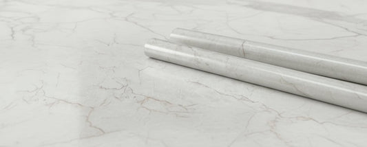 Cream / Beige  Marble Self-Adhesive Roll EX LARGE