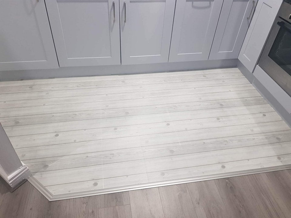 Grey Wood effect Roll over Existing Floor (Customer pic)