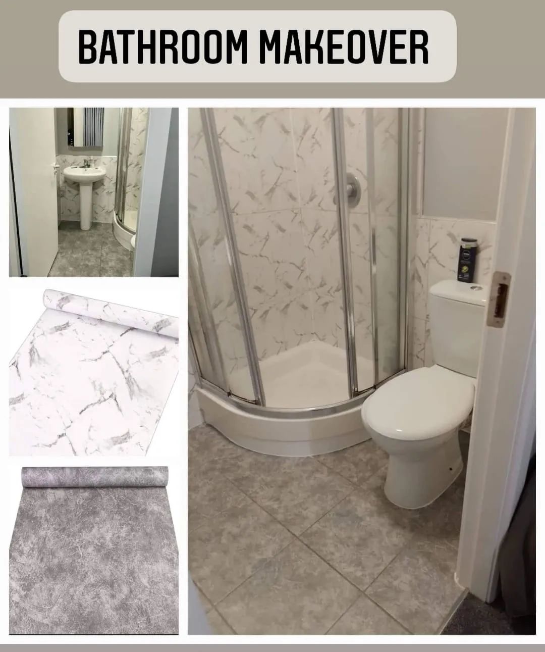 Marble 💥 Shower & Floor Makeover 💥 Twin Pk