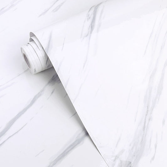 Heavier Roll , Gloss White Marble Xtra Large Roll