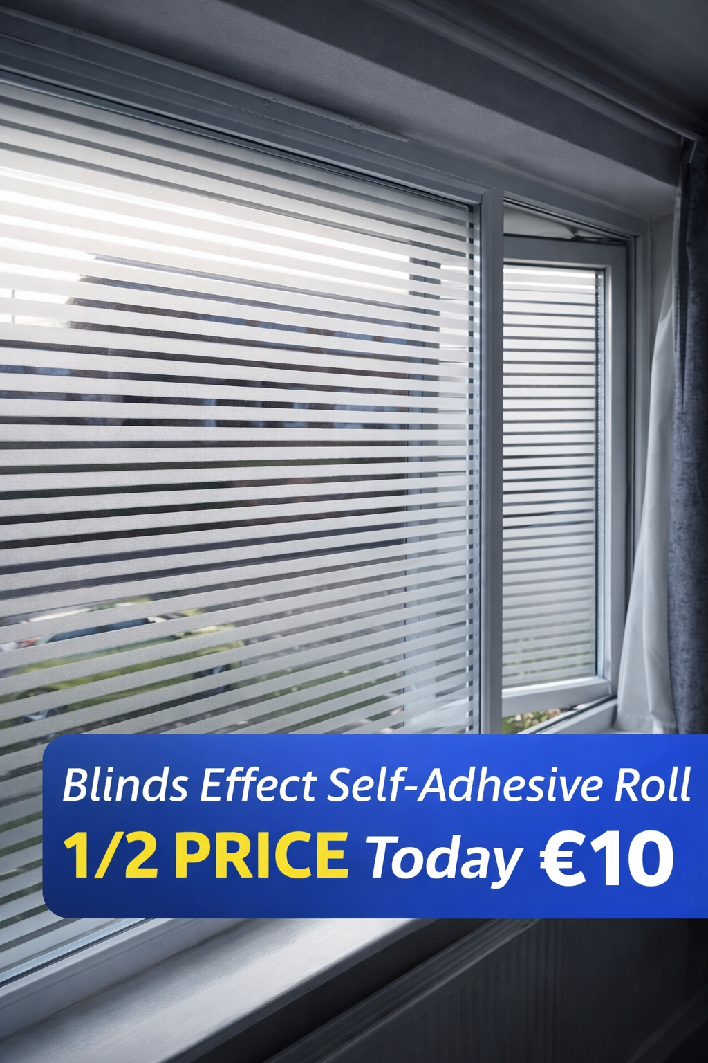 Window Static Privacy Roll - Budget Interiors