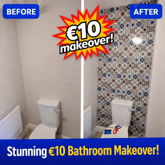 Mosaic Tile Bathroom 🚻  Makeover €10