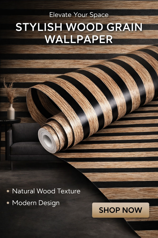 Luxurious Wood Accoustic Wallpaper - Budget Interiors