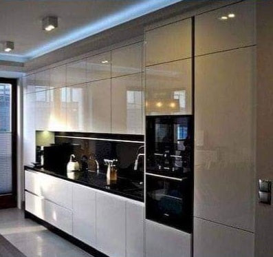 Grey Gloss Cabinet Stick On Rolls