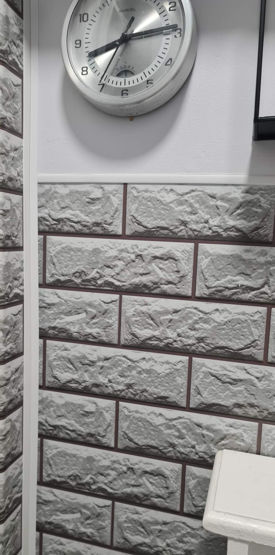 Grey 3D Tile Effect