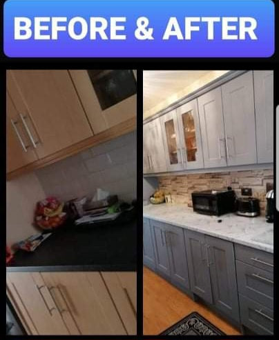 COMPLETE KITCHEN MAKEOVER PK  (5 Rolls & Kit ) €80