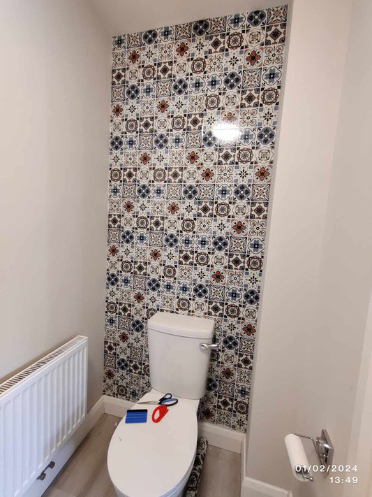 Bohemian Tile Gloss - Budget Interiors