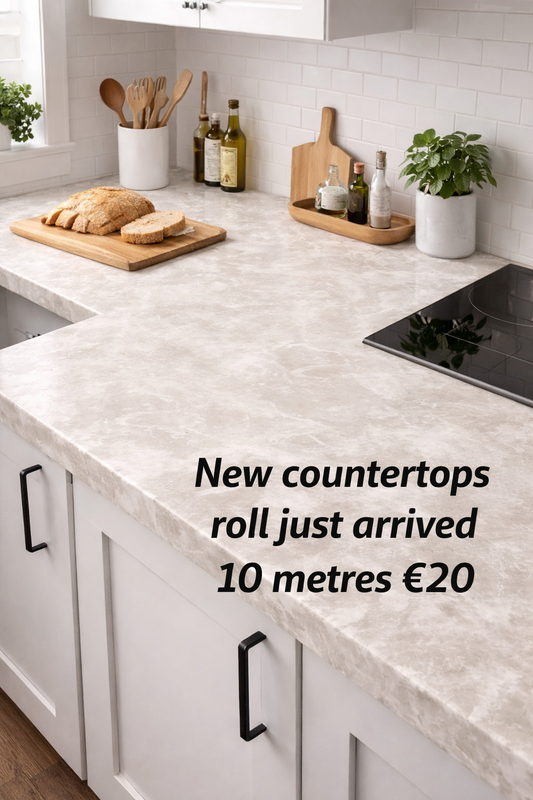 Beige Marble Self-Adhesive Roll