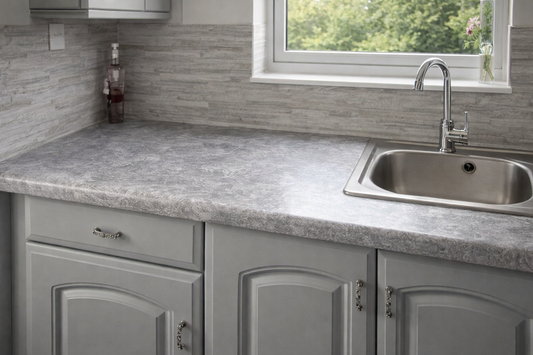 Grey Marble Countertop Roll