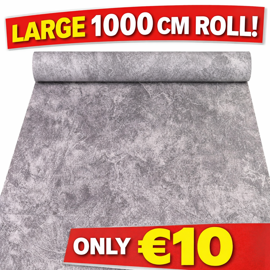 Grey marble stone with natural veining, perfect for home decor by Budget Interiors.