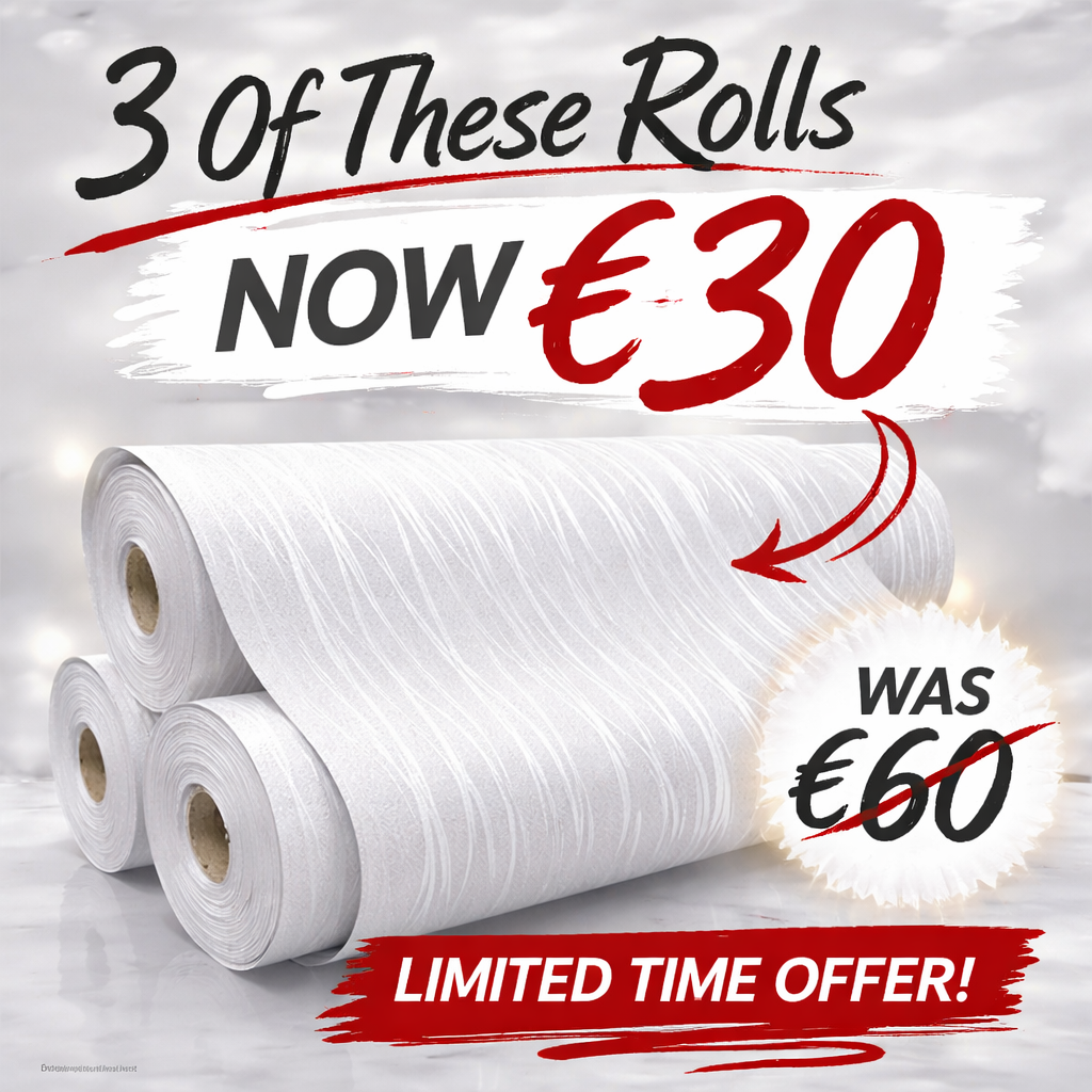 3 x Luxurious  Self-Adhesive Wallpaper