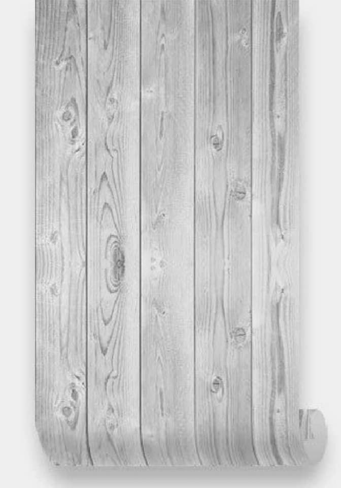 Grey Wood Self-Adhesive roll Over Existing Floor