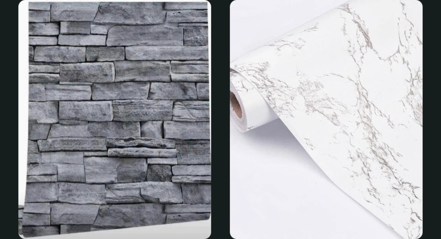 Grey Stone & White Marble Twin Pk Offer