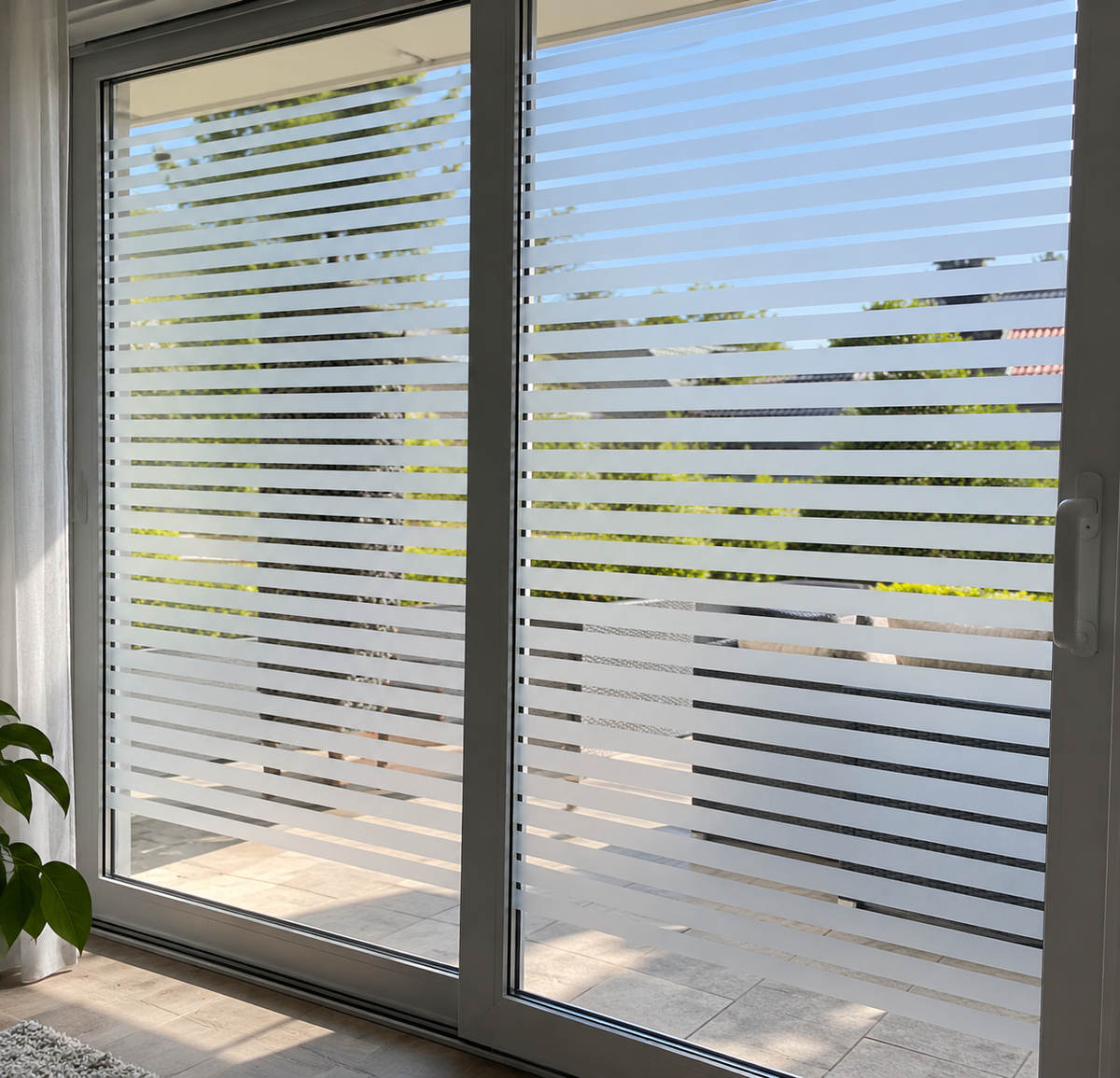Patio Doors Privacy Roll - Budget Interiors