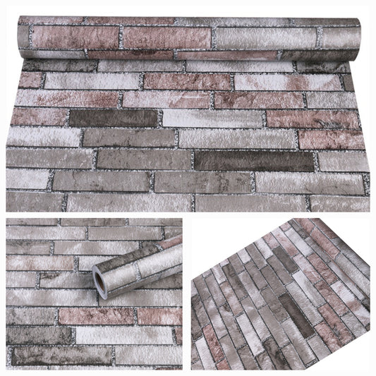 Mix Tile Effect  . STICK ON ROLL .. Bathroom / Kitchens