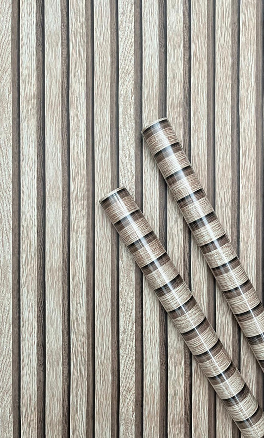 Extra LARGE 1000cm Rolls NEW Wooden Wallpaper