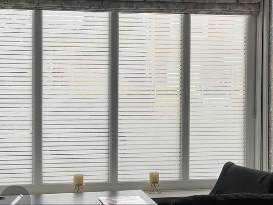 Privacy Glass Film  stick on Roll